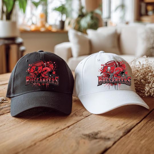 Buccaneers Stylish Dad Cap for Sports Enthusiasts Casual Summer Baseball Hat Outdoor Activities