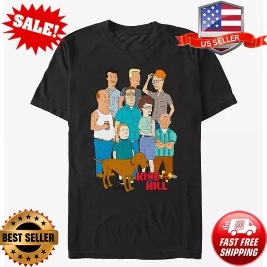 Discover King of the Hill Group T-Shirt Unisex Tee All size S-4XL