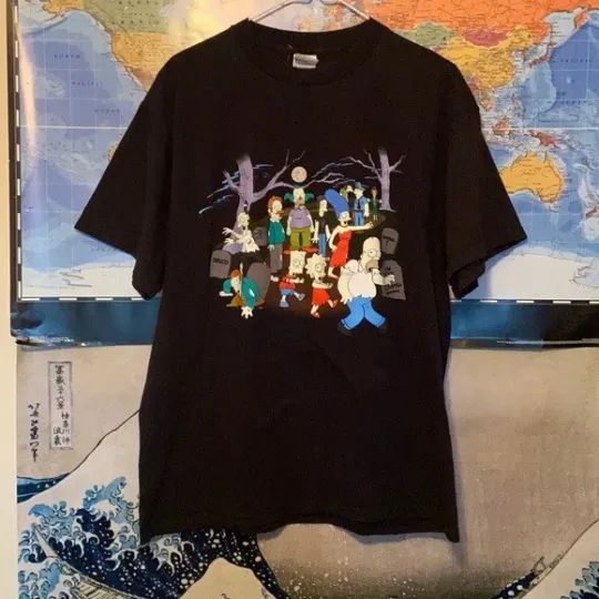 Discover The Simpsons Shirts | The Simpsons Zombie Graphic T-shirt S-5XL