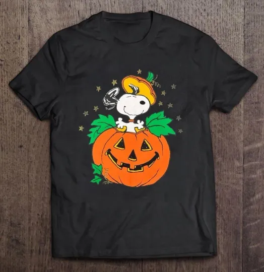 Discover Vintage Pumpkin Halloween T-Shirt S-5XL