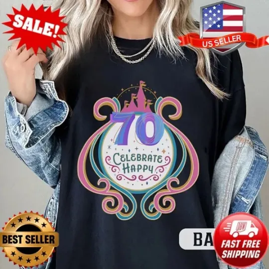 Discover Disneyland 70th Anniversary Shirt, Celebrate Happy 70 Years of Magic Shirt