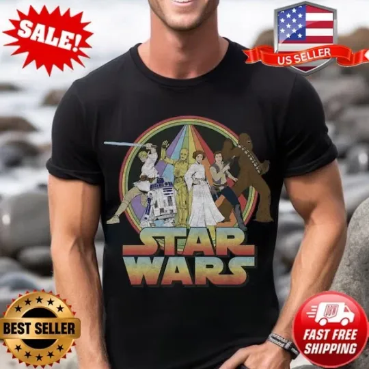 Discover Retro Disney Star Wars Shirts, Star Wars Day Shirt, Disney World Shirt, Disney
