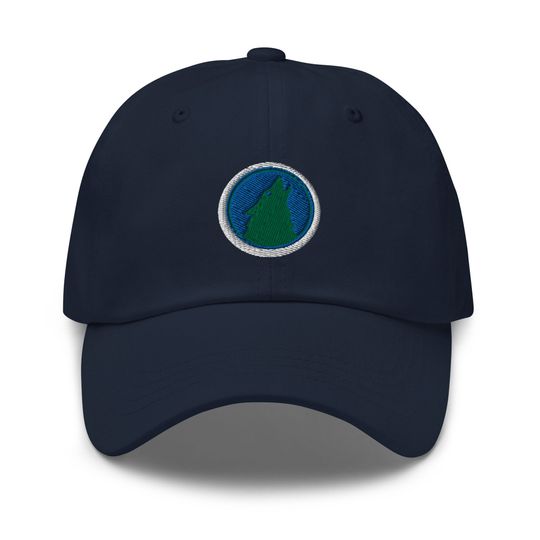 Minnesota Minimalist Embroidered Baseball Cap