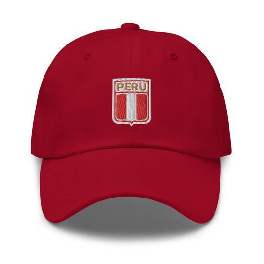 Discover Peru World Cup Embroidered Baseball Cap