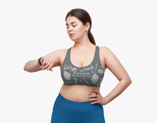 Discover Empowering Sports Bra for Active Women, Perfect for Fitness, Yoga, Training, Gifts for Her