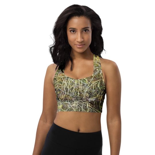 Discover Missouri Camouflage Longline Sports Bra