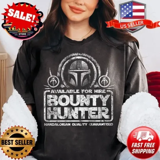 Discover Vintage Star Wars Boba Fett Bounty Hunter Shirt, Grugu Mandalorian T-shirt
