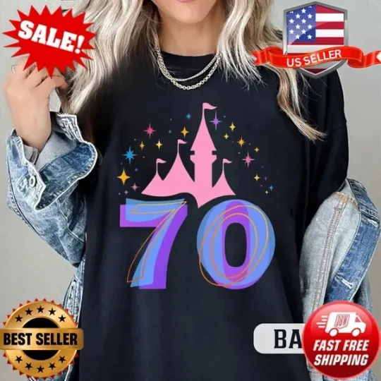 Discover Disneyland 70th Anniversary Shirt, 70 Years of Magic Shirt,  Family Vacation Tee