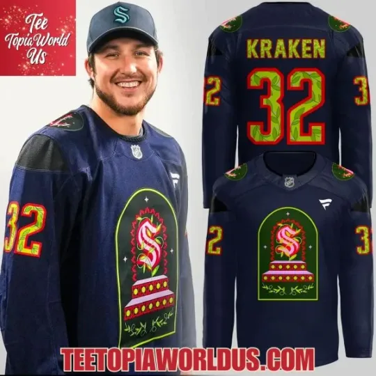 Discover Seattle 1Kraken Hispanic Heritage Night Jersey Unisex S-5XL