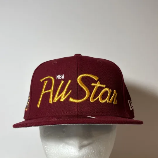 New Era 9FIFTY NBA All Stars All-Star Game Maroon Snapback Hat