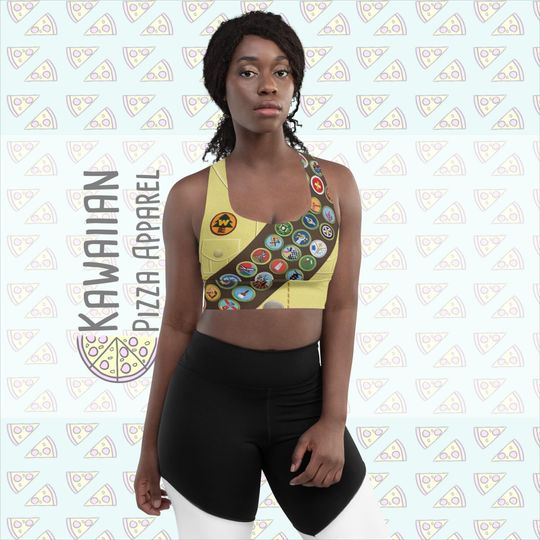 Discover Women's Russell Inspired Recycled Longline Sports Bra
