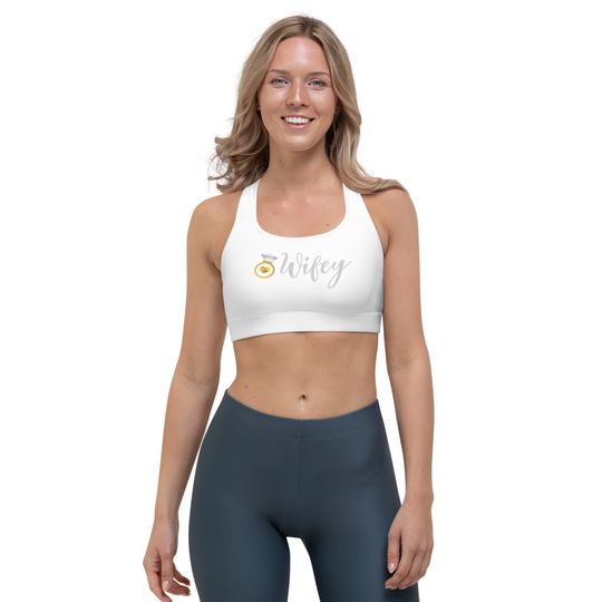 Discover Wifey Sports Bra: Bride-to-Be Engagement Gift