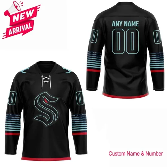 Discover Personalized Name & Number Seatttlle Alternate Lacke Lace Jersey