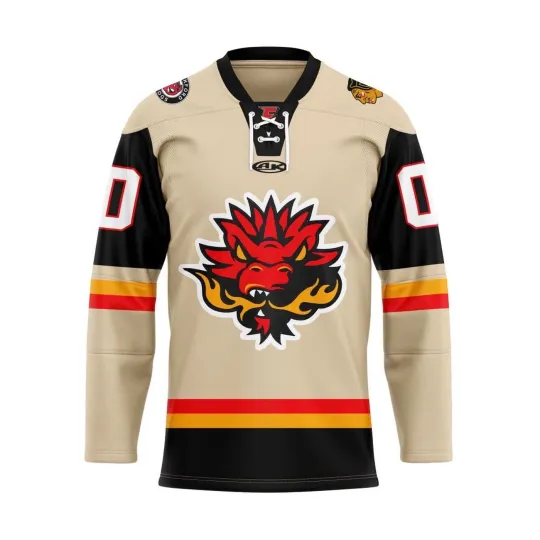 Personalized Name & Number Inddy Fuel Sand Lace Jersey