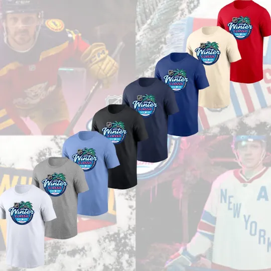 Discover 2026 Hockey Winter Classic Logo Multi-color Fastship For Fans