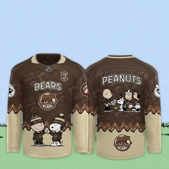 Discover Personalized Name & Number Herrshey x Peanutt 75 Years Jersey - All Size