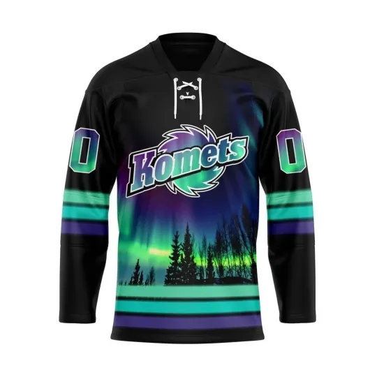 Discover Personalized Name & Number Forrt Komets Lace Jersey
