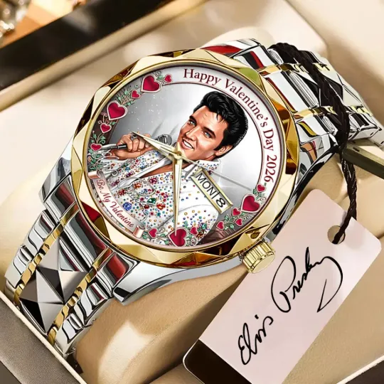 Discover Elvis Presley Alloy Quartz Watch