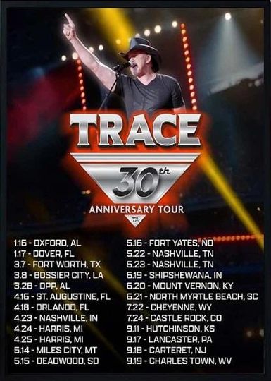 Discover Concert Tour 2026 Poster Wall Art Print for Music Fans