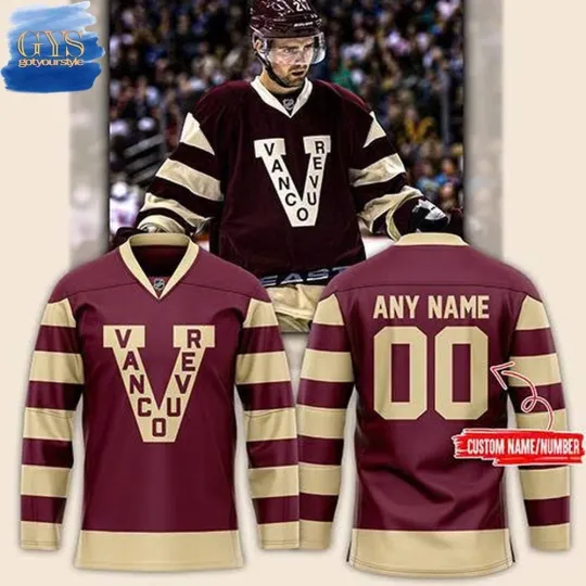 Discover Personalized Name & Number Vancouvveer 2014 Heritage Jersey