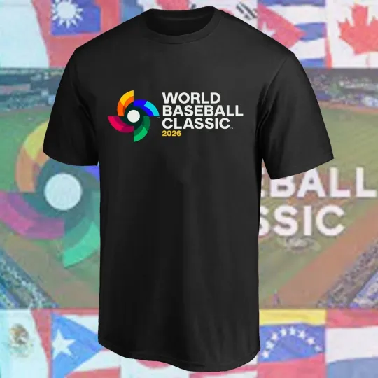 Discover 2026 World Baseballl Classic Logo T-Shirt