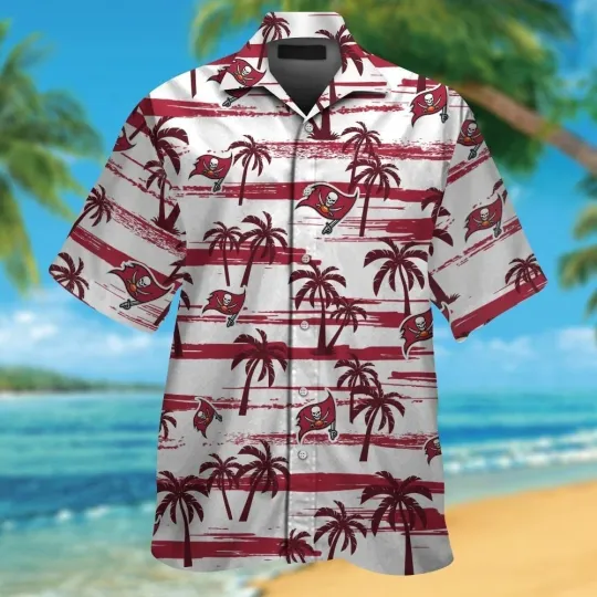 Discover Tampa Bay Football Buccaneerss Team Hawaiian Shirt Unisex Adult