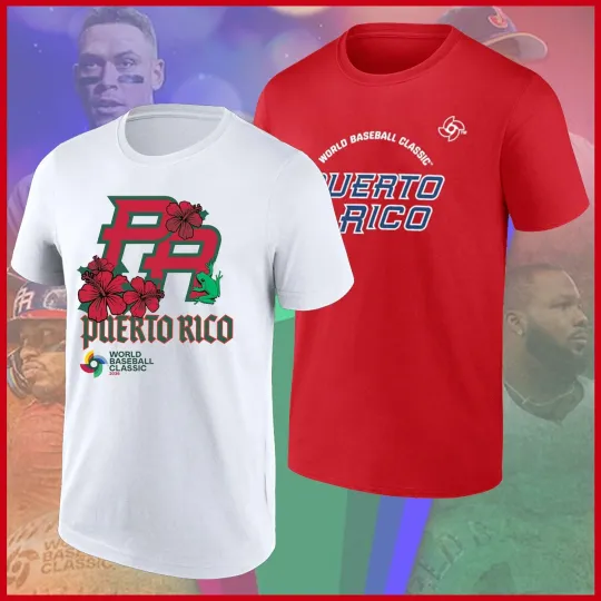 Discover Puerto Rico Baseball 2026 World Baseball Classic Logo T-Shirt