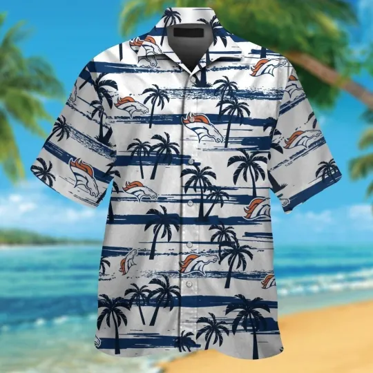 Discover Denver Football Broncoss Team Hawaiian Shirt Unisex Adult Outfit
