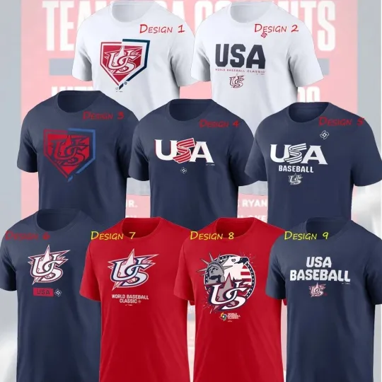 Discover USA Baseball 2026 World Baseball Classic All Design For Fans