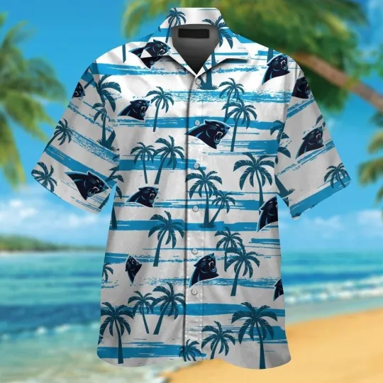 Discover Carolina Football Pantherss Team Hawaiian Shirt Unisex Adult Outfit