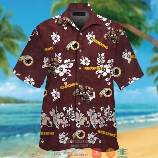 Discover Washington Football Redskinss Team Hawaiian Shirt Unisex Adult Gift