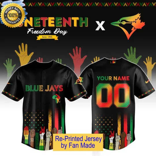 Discover BlueJay x Juneteenth Freedom Day Baseball Js Giveaway 2025