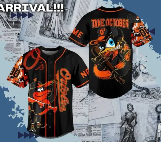 Discover Personalized B. Orioless Take October Giveaway Jersey - All Size