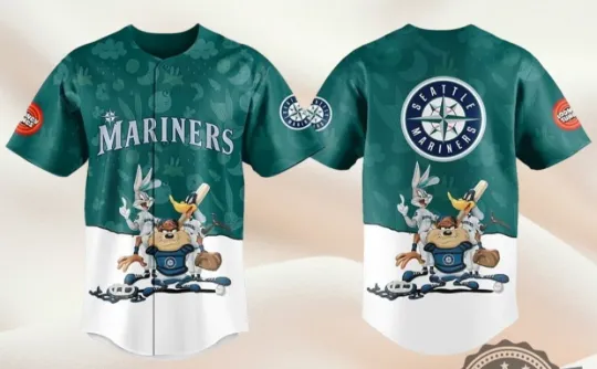 Discover Personalized Mariners Loonneey Tunes Night Giveaway Jersey - All Size