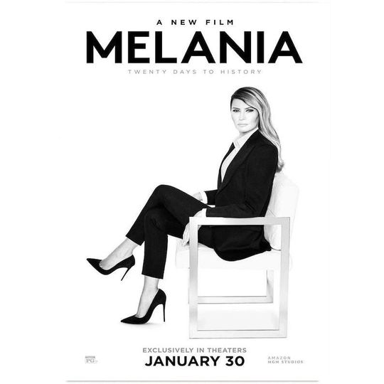Discover Melania 2026 Movie Poster Wall Art Biographical Film Decor