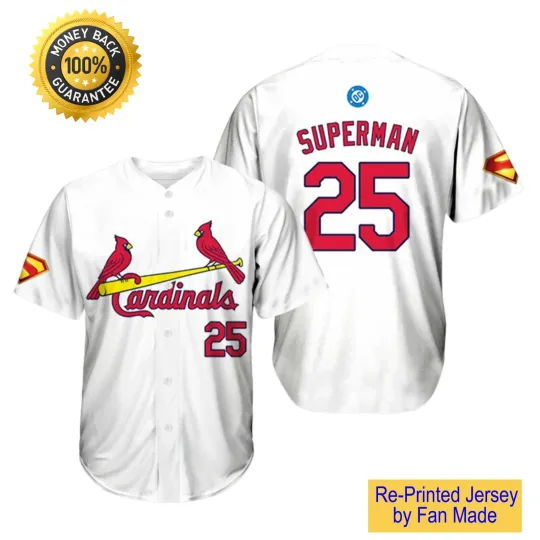 Cardinals Superman Day Jersey Giveaway 2025