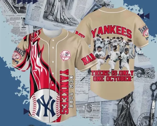 Discover Personalized N.Y Yankees There Is Only One Giveaway Jersey - All Size