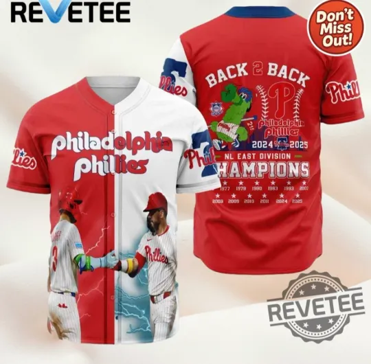 Discover Phillies B2b Champs Jersey Gifts - All Size