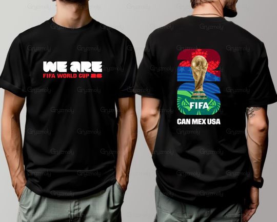 FIFA World Cup 2026 Shirt, Canada Mexico USA T-Shirt, Football Fan Tee, World Cup 2026, FIFA Soccer Tee, Family Matching Shirt