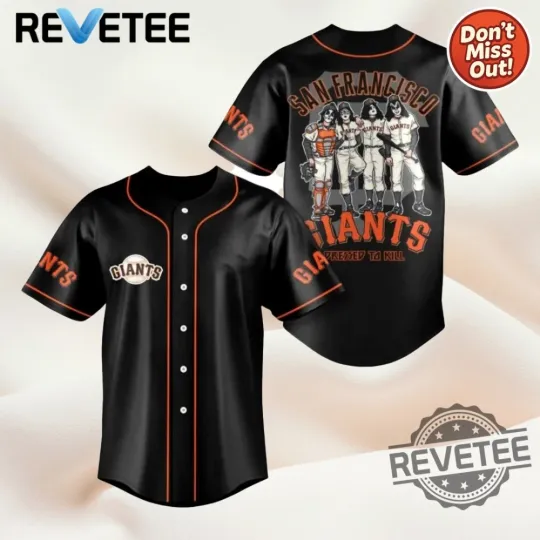 Discover Personalized San Francisscco Giants Dressed To Kill Giveaway Jersey - All Size