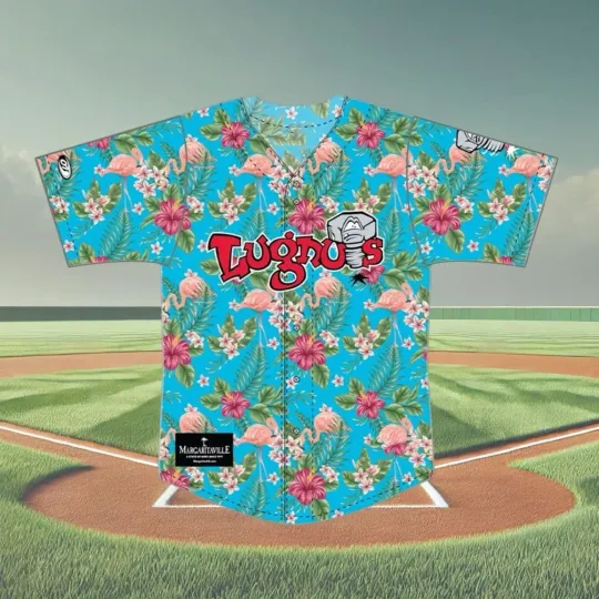 Discover Personalized Lansiinng Lugnuts Margaritaviillle Night Giveaway Jersey - All Size
