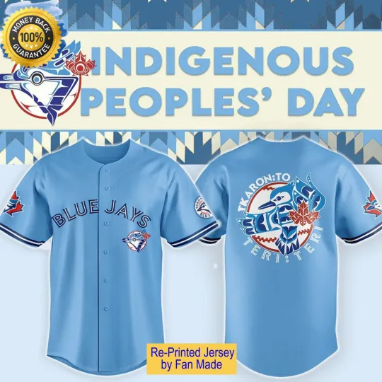 Discover BlueJays x Indigenous Peoples’ Day Baseball Js Giveaway 2025