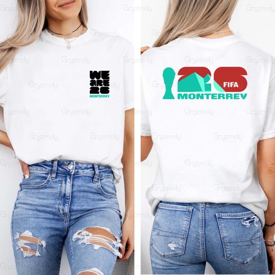 FIFA World Cup 2026 in Monterrey Shirt, Canada Mexico USA T-Shirt, Football Fan Tee, World Cup 2026, FIFA Soccer Tee, Family Matching Shirt