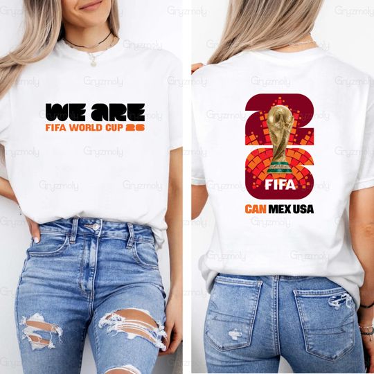 FIFA World Cup 2026 Shirt, Canada Mexico USA T-Shirt, Football Fan Tee, World Cup 2026, FIFA Soccer Tee, Family Matching Shirt