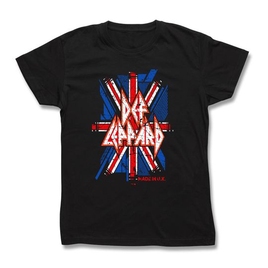 Discover Def Leppard Black T-shirt, Glam Metal Music Festival Fans Gift
