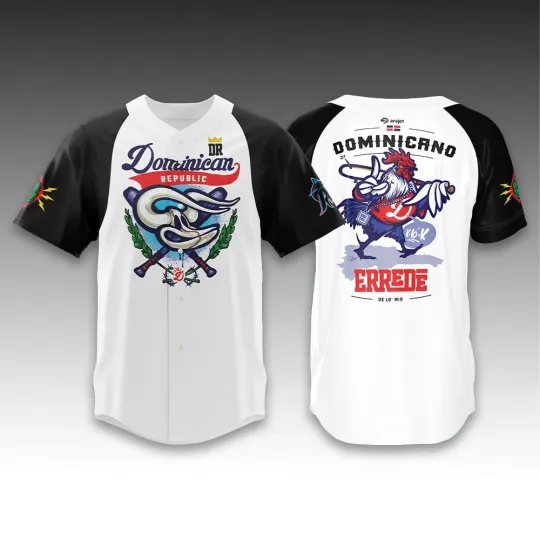 Discover Personalized Marlinss Dominican Heritage Celebration Giveaway Jersey - All Size