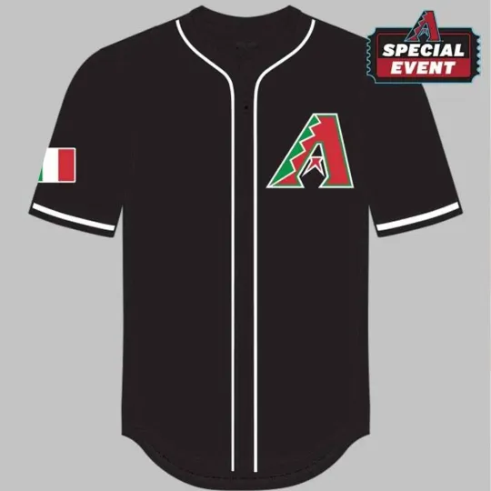 Discover Diamondbackss Italian Heritage Celebration Giveaway Jersey - All Size