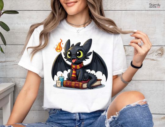 Toothless Vintage Shirt, Epic Universe Toothless Shirt, Toothless Gryff Costume Witch Halloween Shirt, Night Fury Wizard Universal Studios