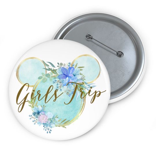 Discover Disney Bachelorette Pin Button, Blue Minnie Pin Badge, Mickey Pin, Disney Pins, Disney Celebrating Badge, Wedding, Bride Pin