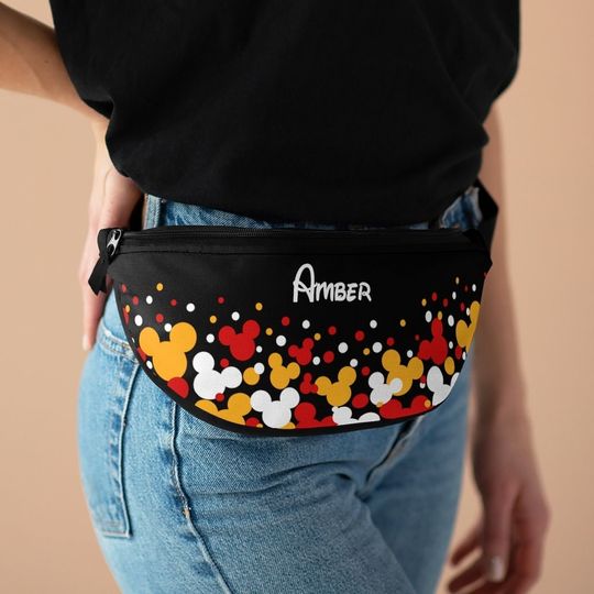 Discover Personalized  Mickey Mouse Fanny Pack, Disney Fanny Pack, Mickey Ears Bag, Birthday Bag, Cross Body Bag, Hip Bag, Waist Bag